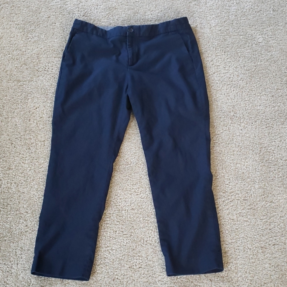 Banana Republic Hampton fit navy pants